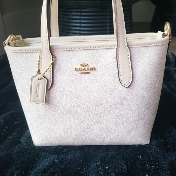 Coach City mini tote bag in signature canvas - Picture 2 of 4